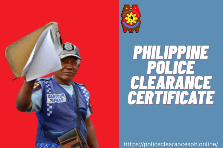 Philippine Police Clearance Certificate